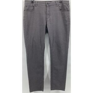Ezekiel Jeans Mens Sz 38 Black Dark Wash 305 Chopper Slim Straight Soft Denim
